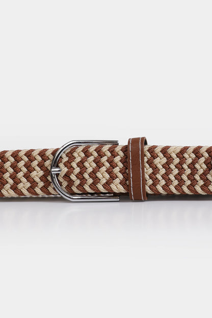 Two-Tone Braided Belt - Cougar Clothing