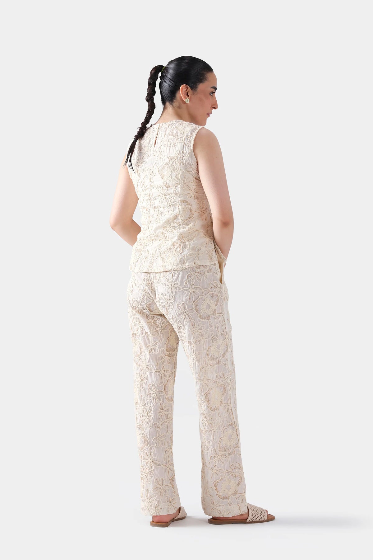 Embroidered Pants - Cougar Clothing