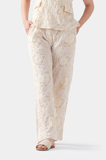 Embroidered Pants - Cougar Clothing