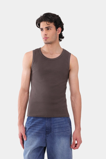 Ribbed Tank Top - Cougar Clothing