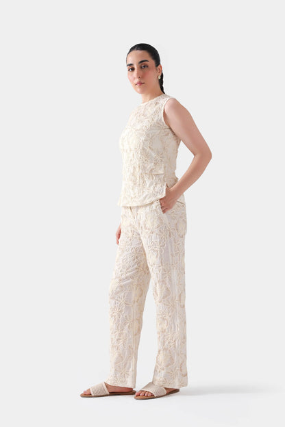 Embroidered Pants - Cougar Clothing