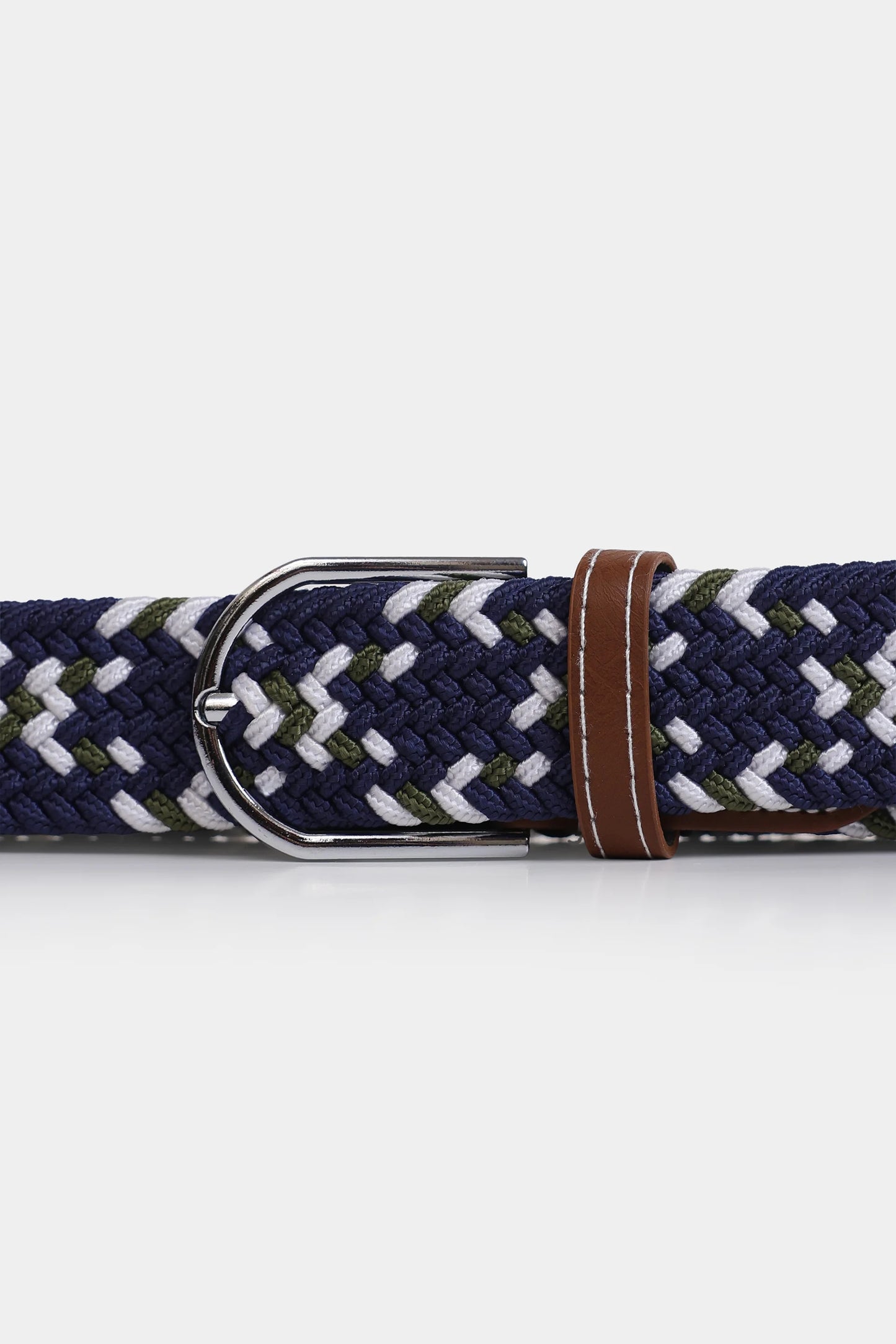Geometric Pattern Elastic Belt - Cougar Clothing