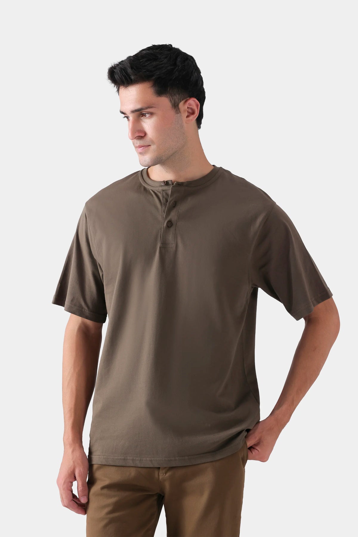 Henley T-Shirt - Cougar Clothing