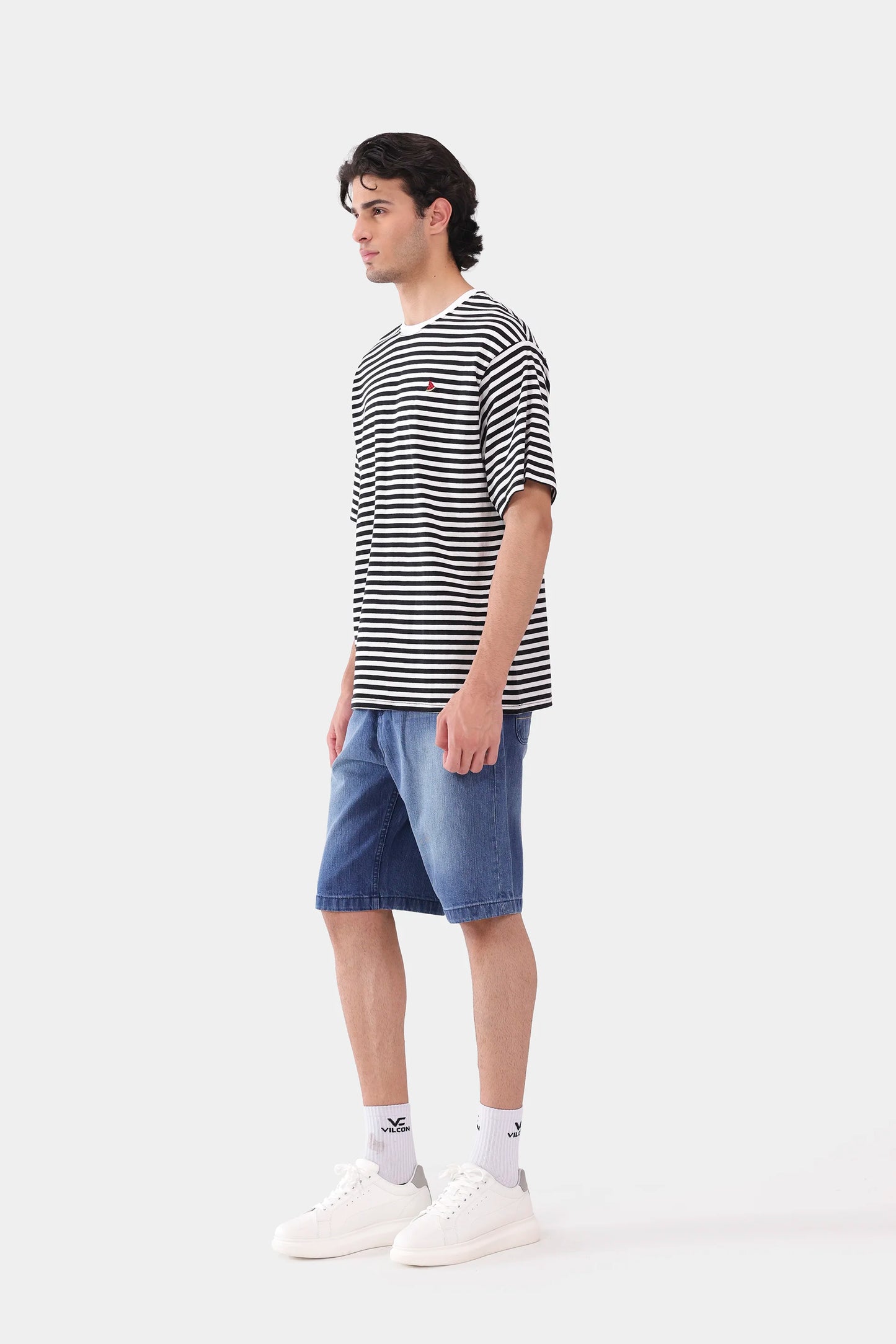 Relaxed Striped T-Shirt - Cougar Clothing