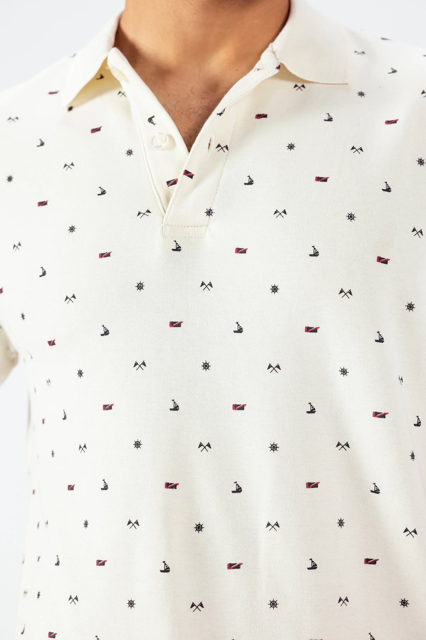 Rotary Printed Polo - Cougar Clothing