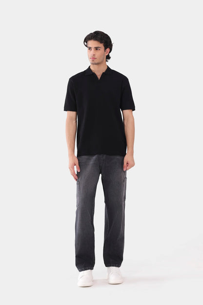 Relaxed Johnny Collar Polo - Cougar Clothing