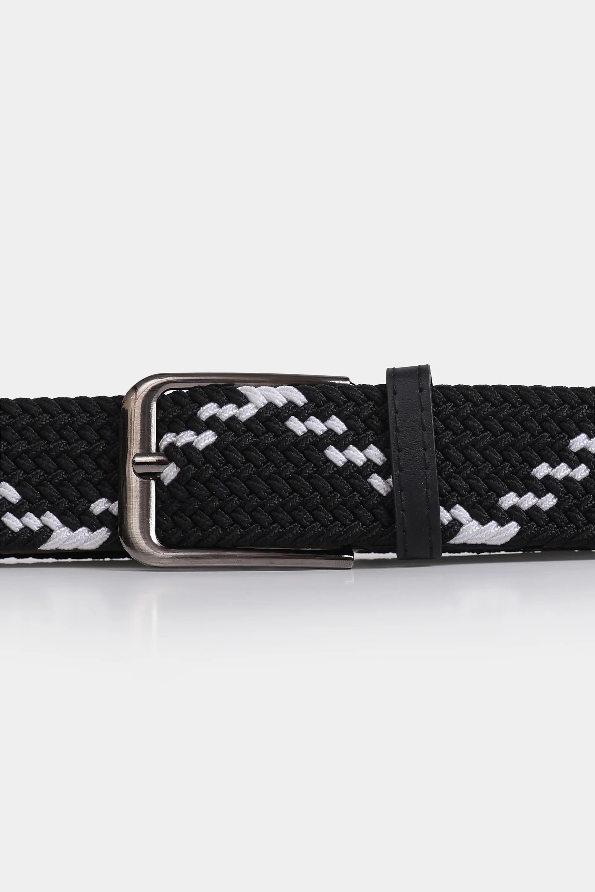 Zig-Zag Patterned Belt - Cougar Clothing