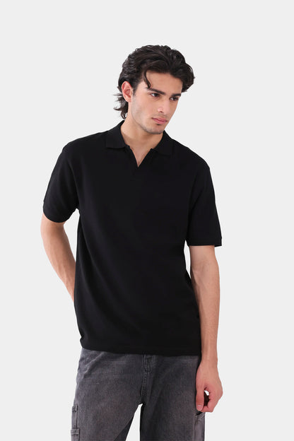 Relaxed Johnny Collar Polo - Cougar Clothing
