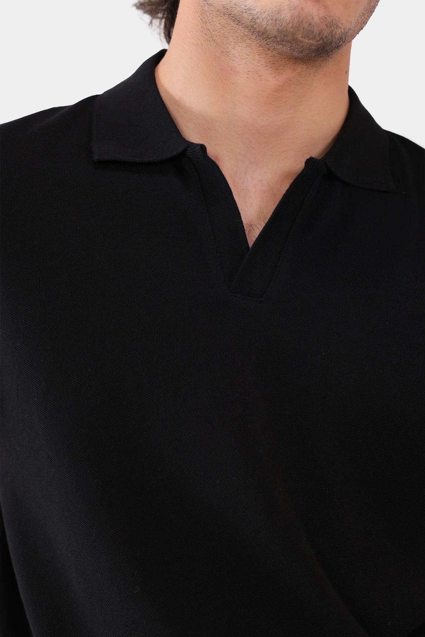 Relaxed Johnny Collar Polo - Cougar Clothing