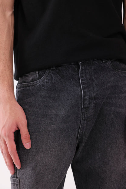 Carrot Fit Cargo Jeans - Cougar Clothing