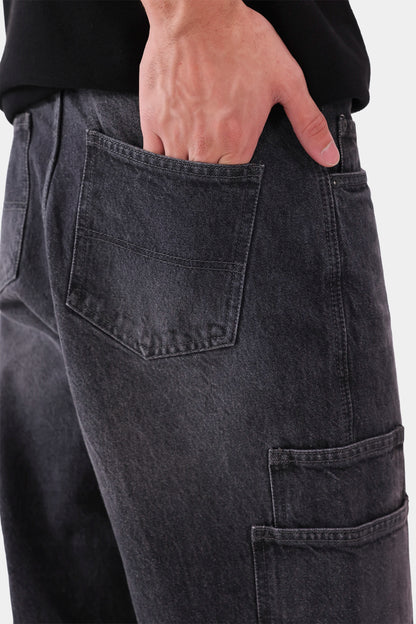 Carrot Fit Cargo Jeans - Cougar Clothing