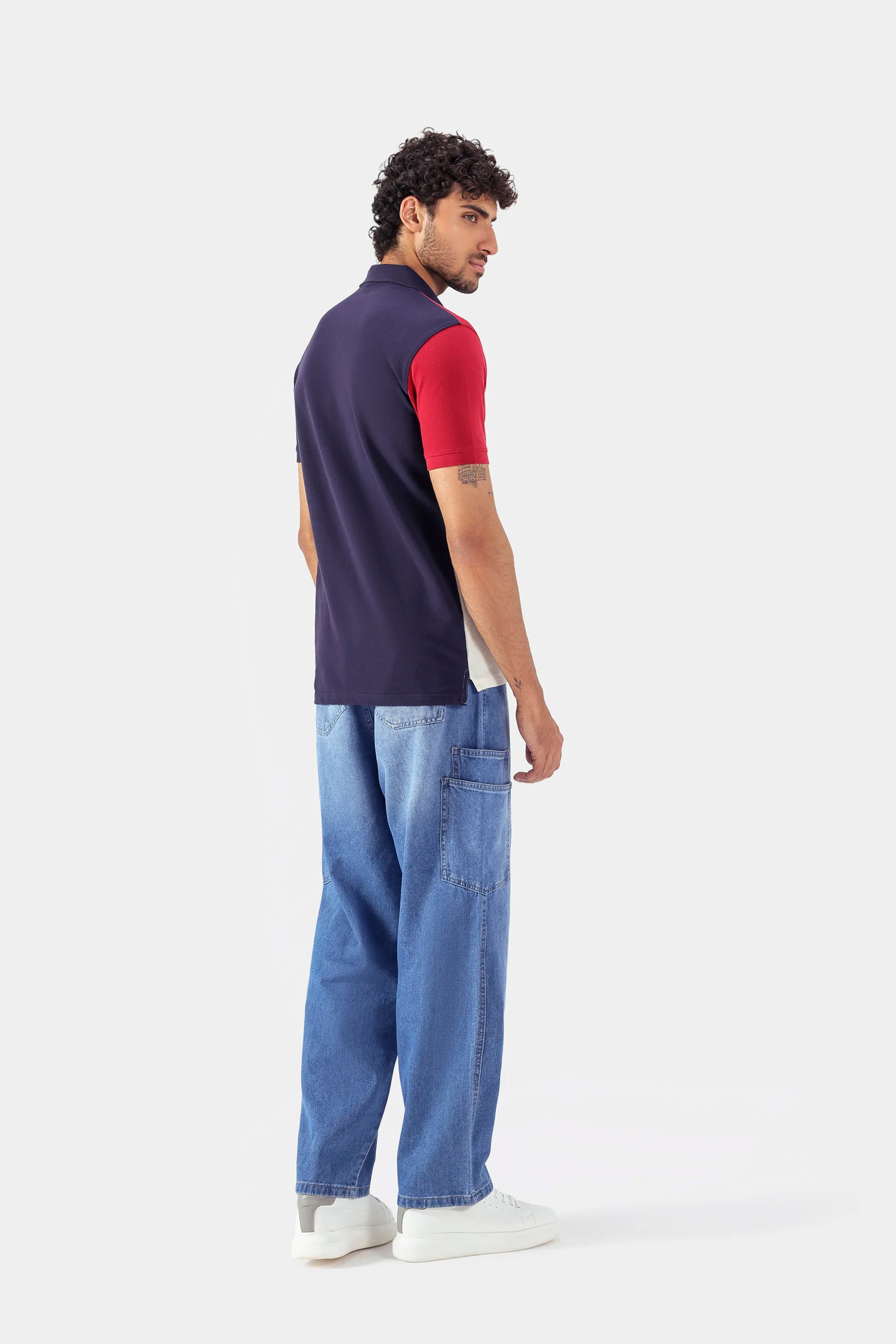 Color Block Polo - Cougar Clothing