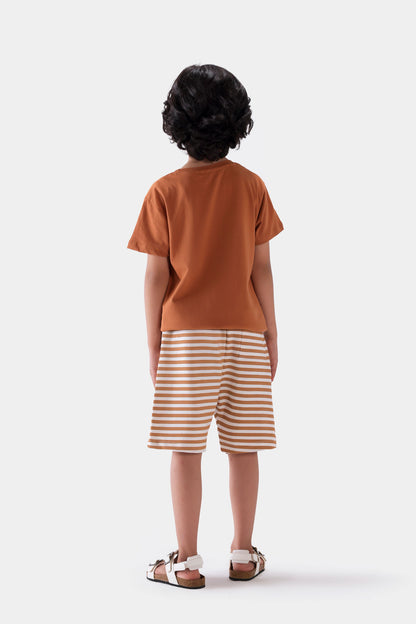 Striped Shorts - Cougar Clothing