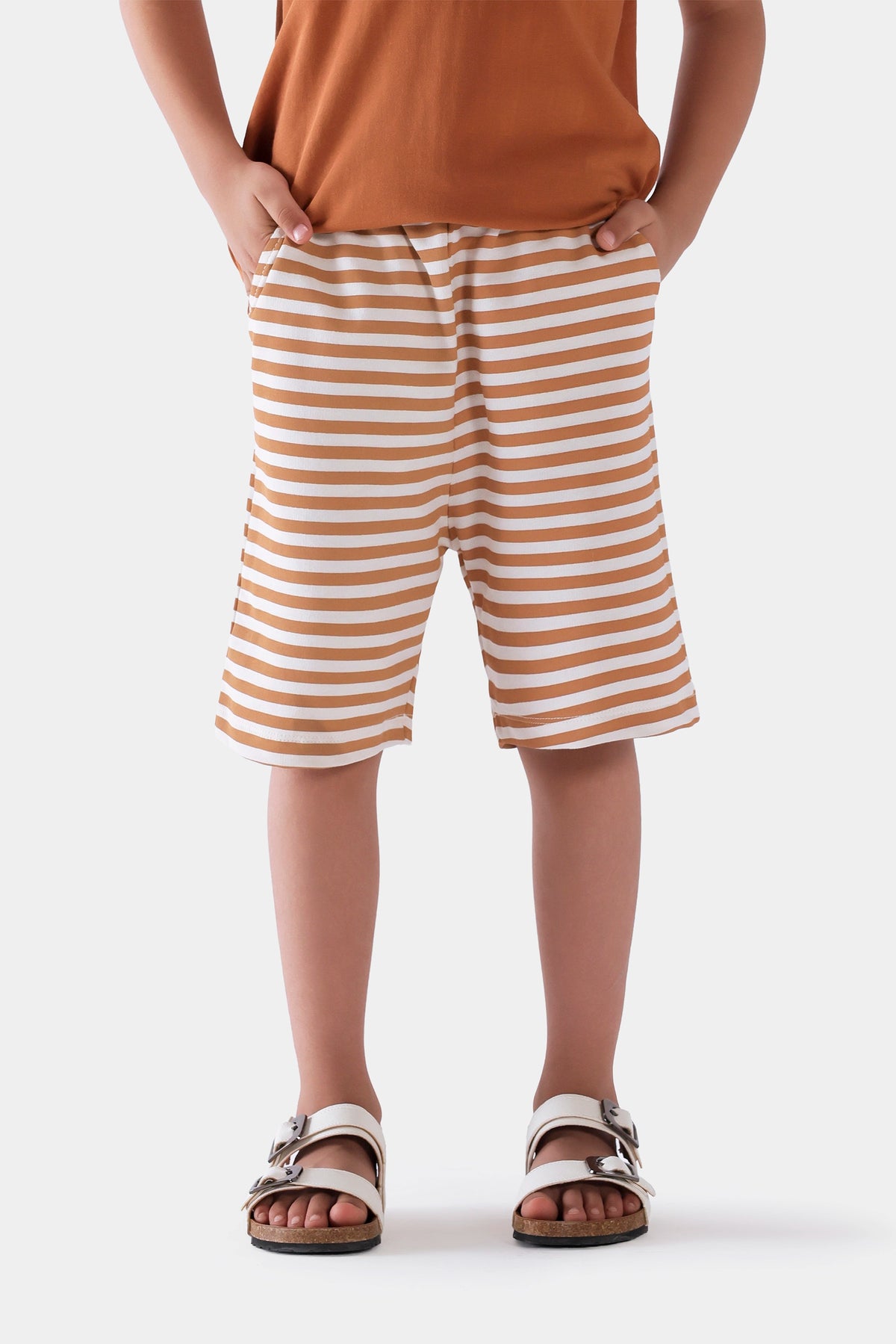 Striped Shorts - Cougar Clothing