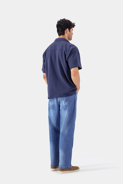 Pleated Jersey Shirt - Cougar Clothing