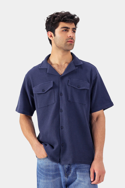 Pleated Jersey Shirt - Cougar Clothing