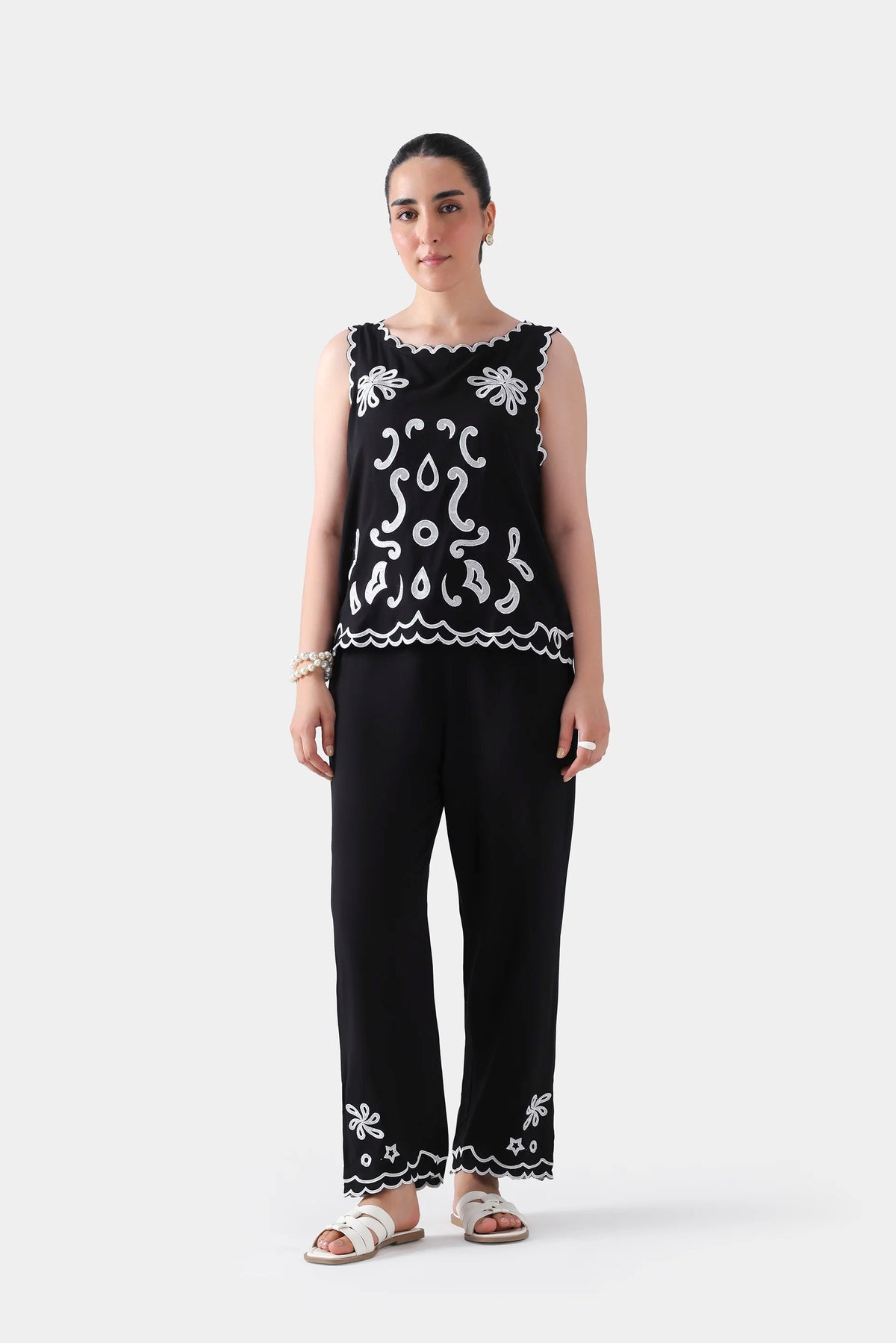 Embroidered Trousers - Cougar Clothing