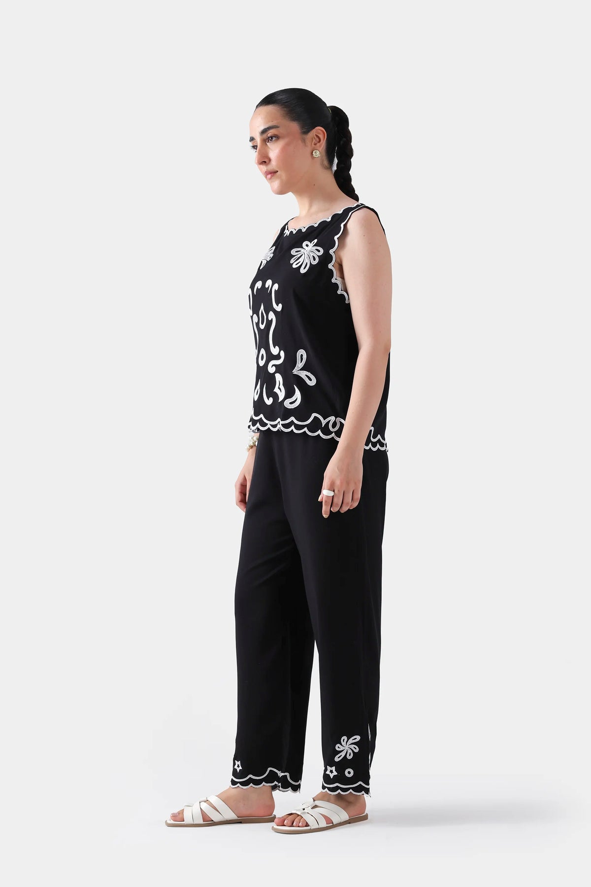 Embroidered Trousers - Cougar Clothing
