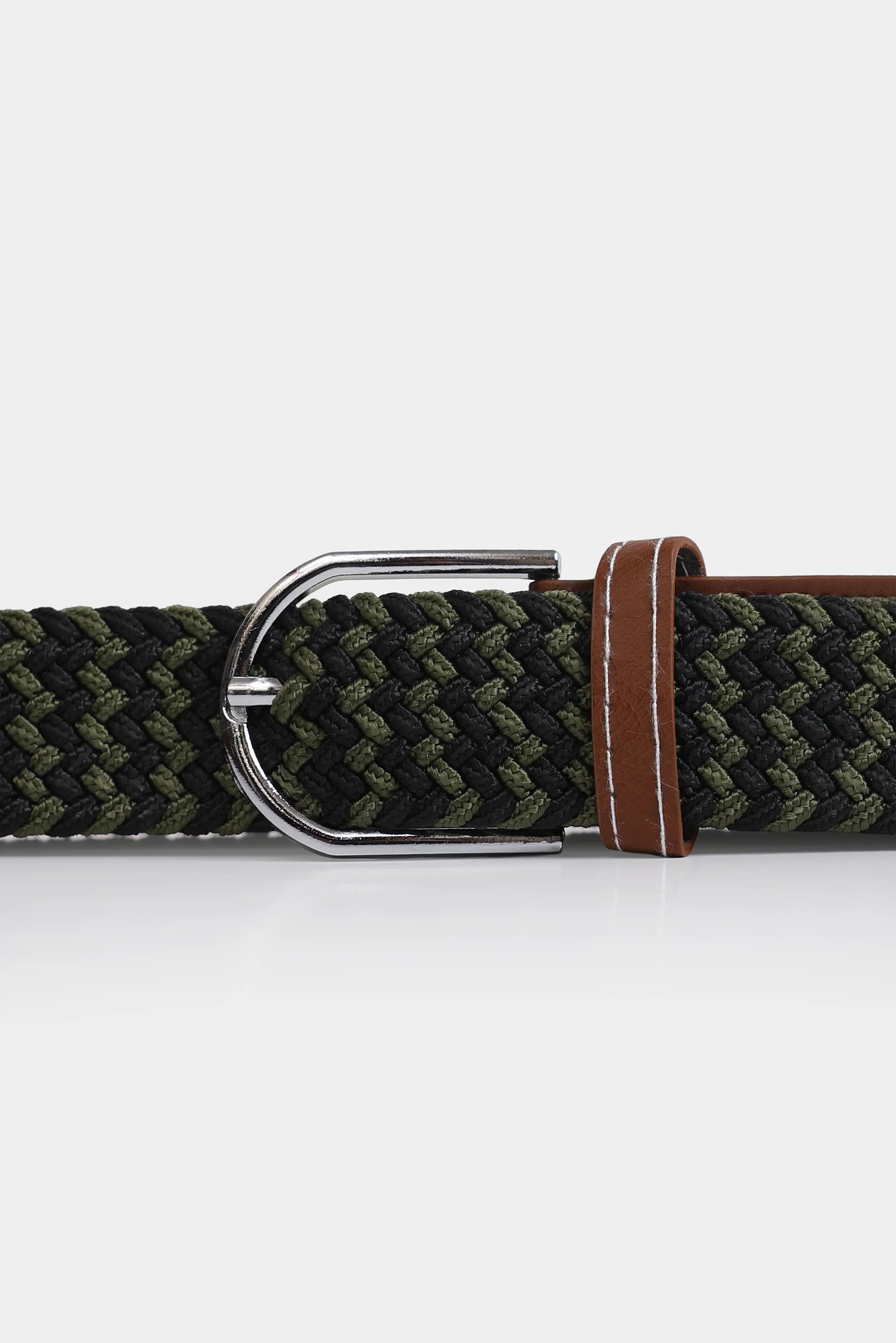 Two-Tone Braided Belt - Cougar Clothing
