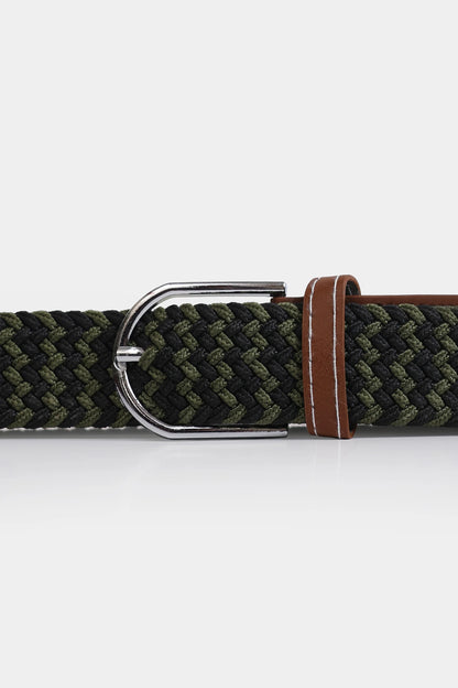Two-Tone Braided Belt - Cougar Clothing