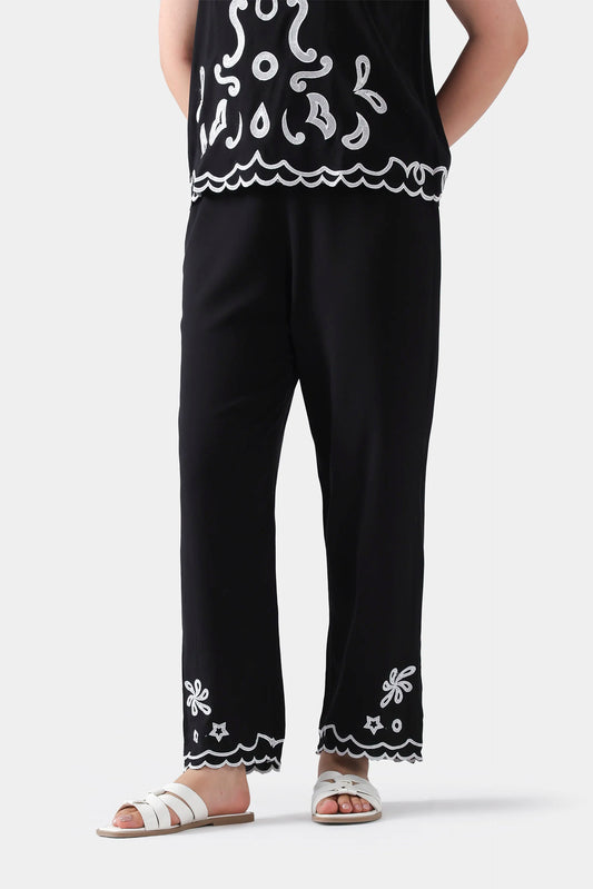 Embroidered Trousers - Cougar Clothing