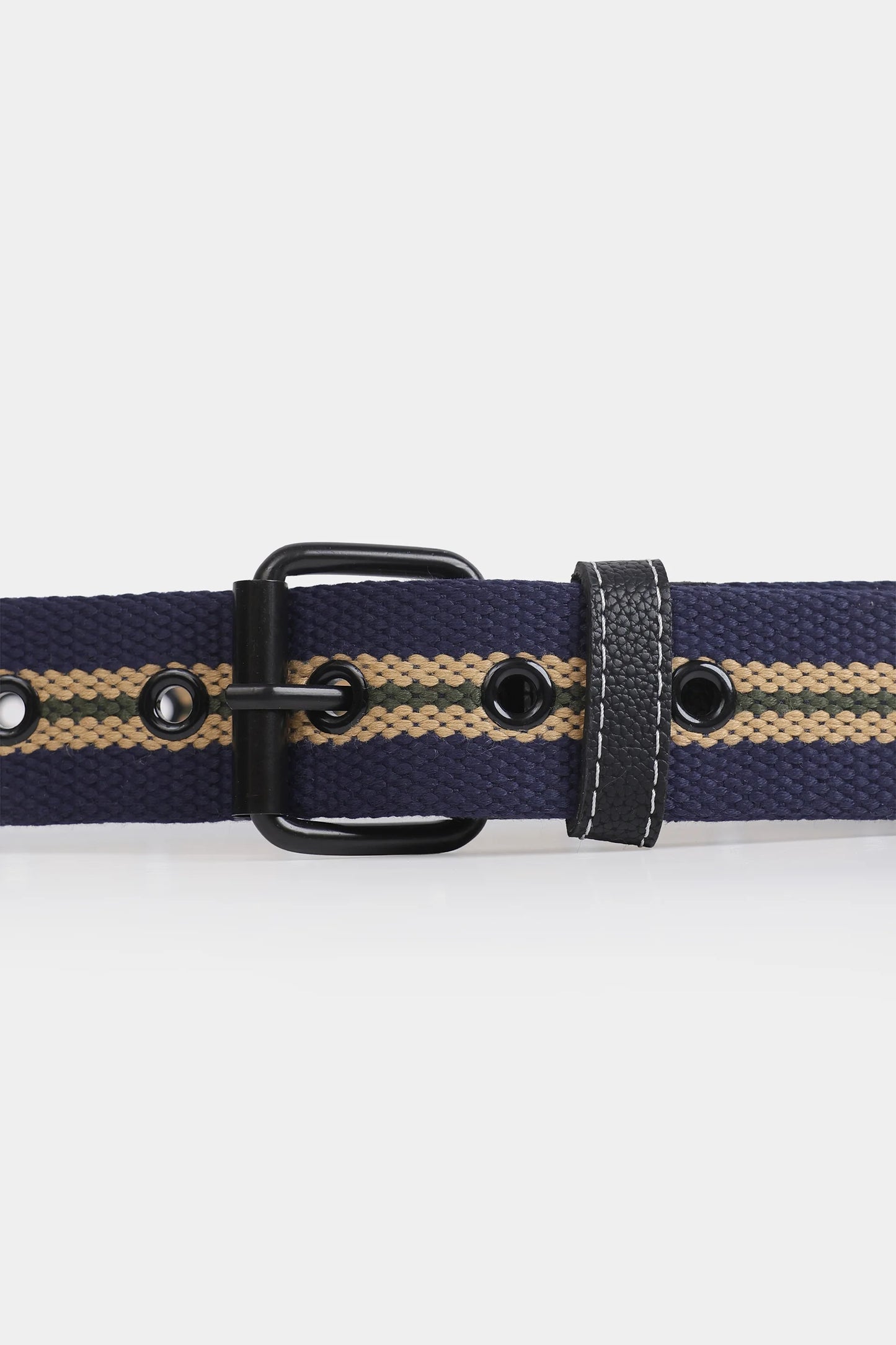 Double Striped Webbing Belt - Cougar Clothing