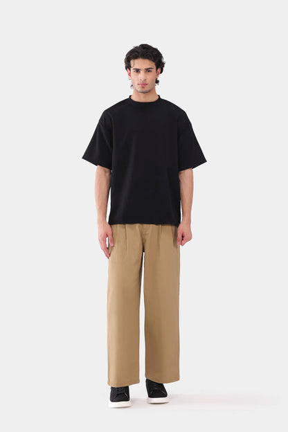 Oversized Seersucker T-Shirt - Cougar Clothing
