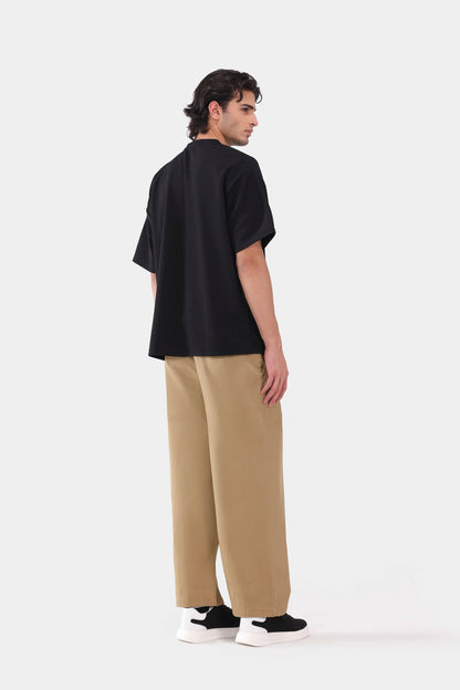 Oversized Seersucker T-Shirt - Cougar Clothing