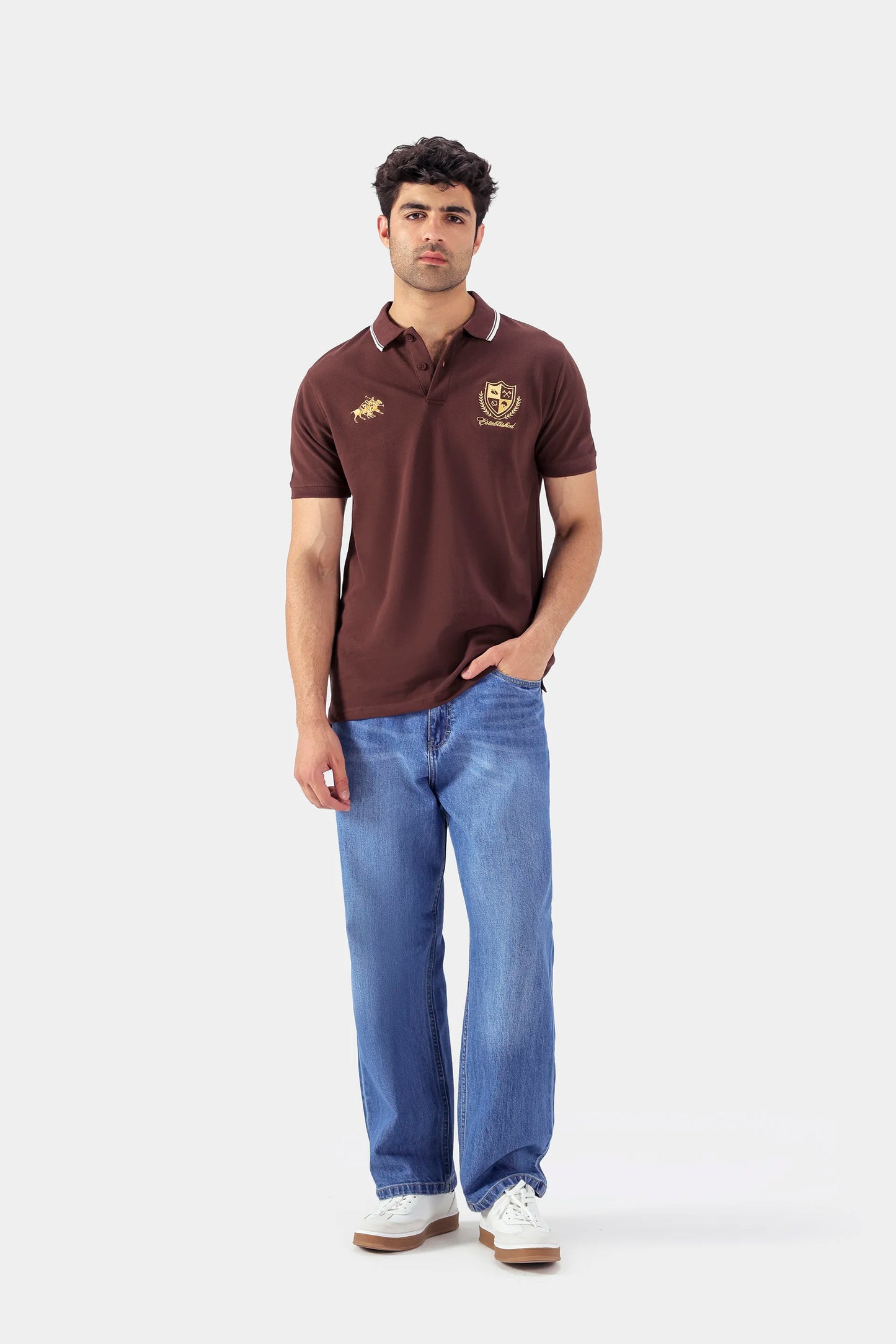 Embroidered Polo - Cougar Clothing