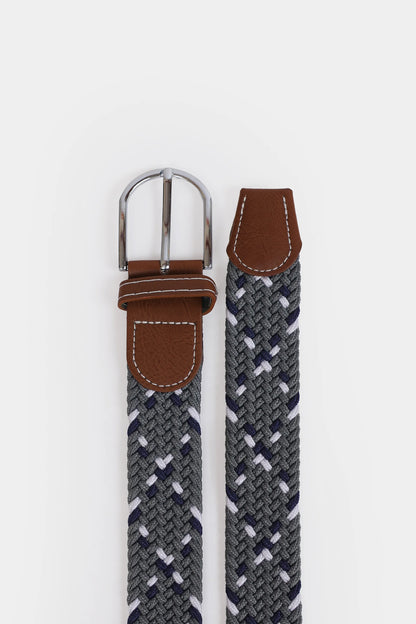 Geometric Pattern Elastic Belt - Cougar Clothing