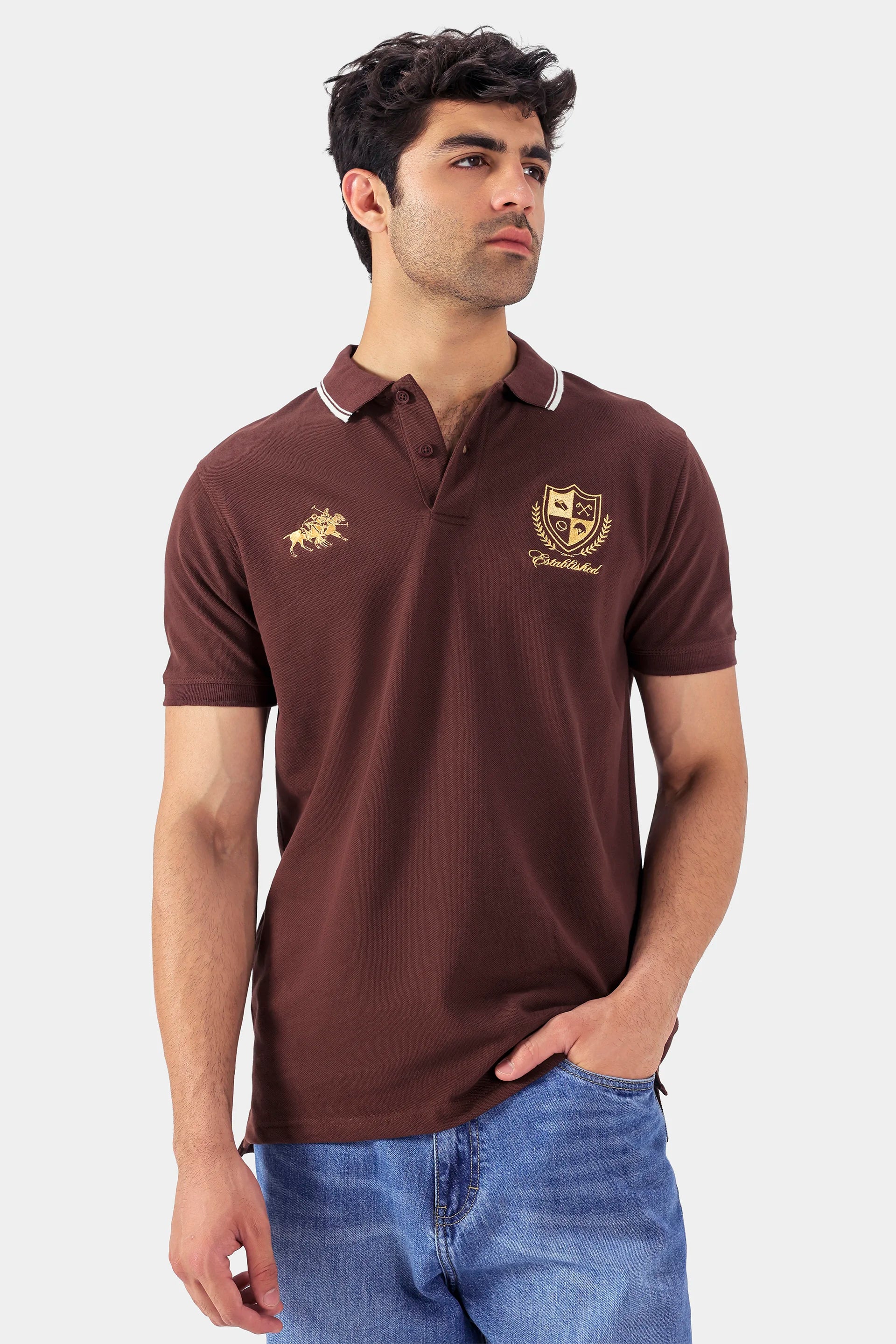 Embroidered Polo - Cougar Clothing