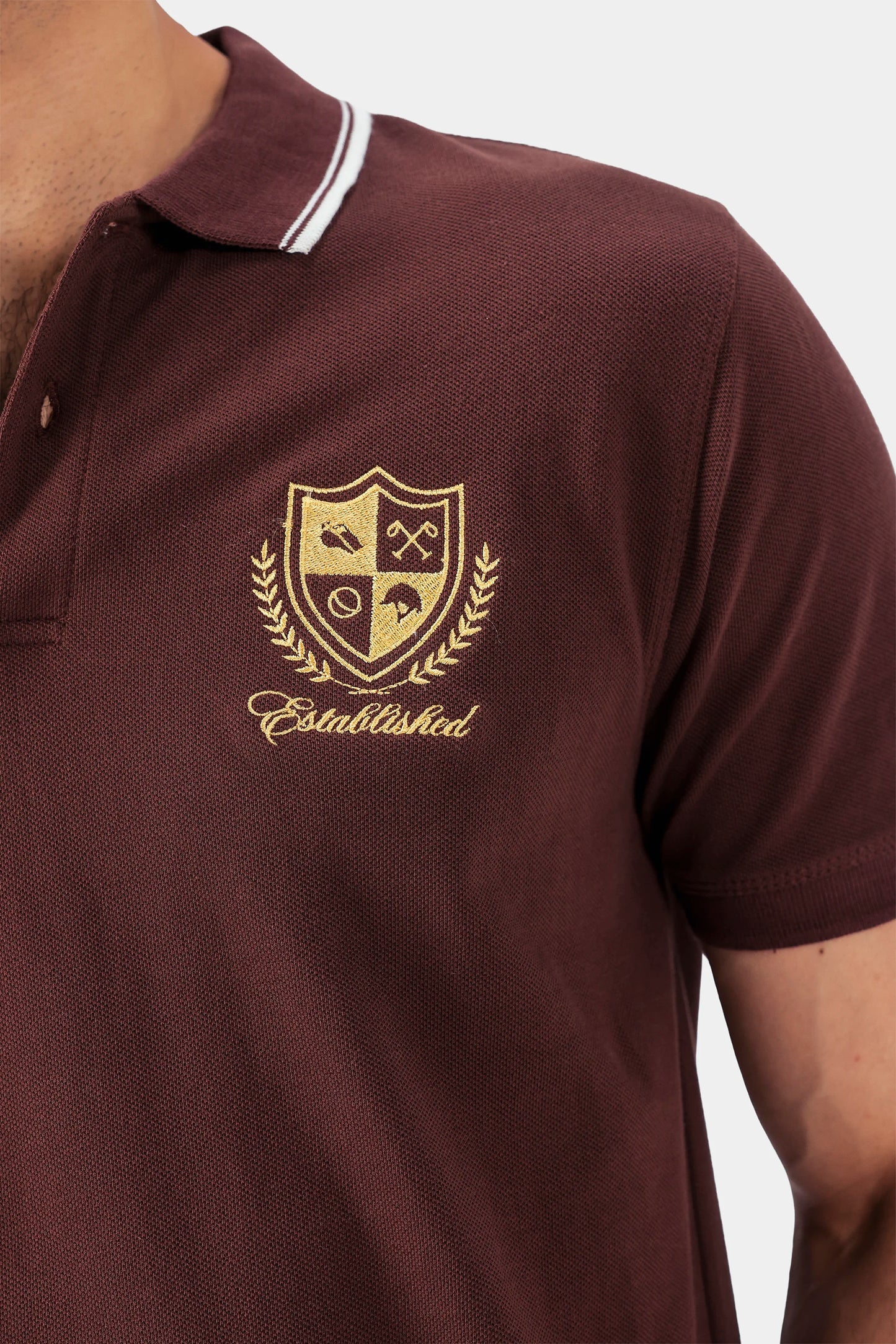 Embroidered Polo - Cougar Clothing