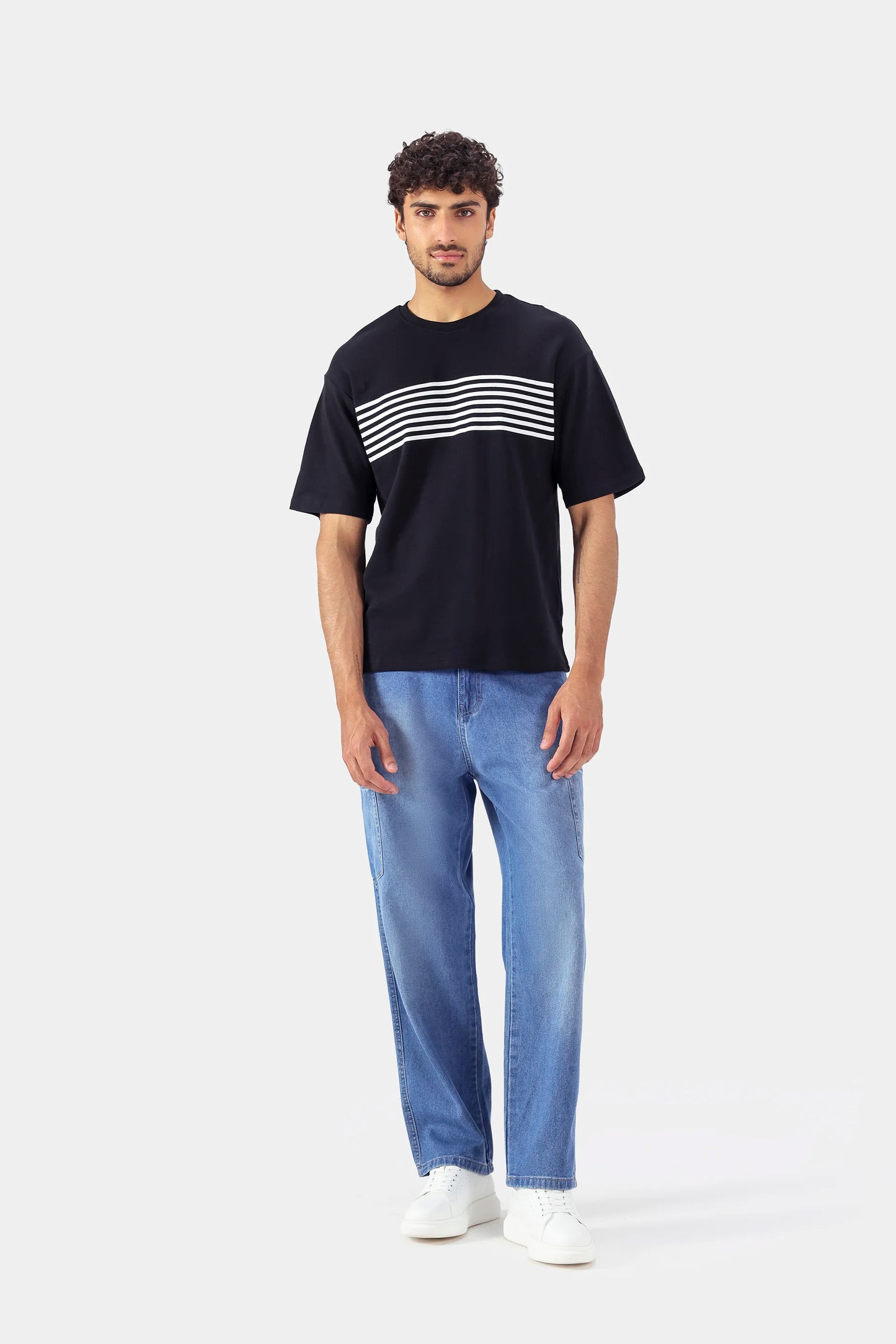 Chest Striped T-Shirt - Cougar Clothing