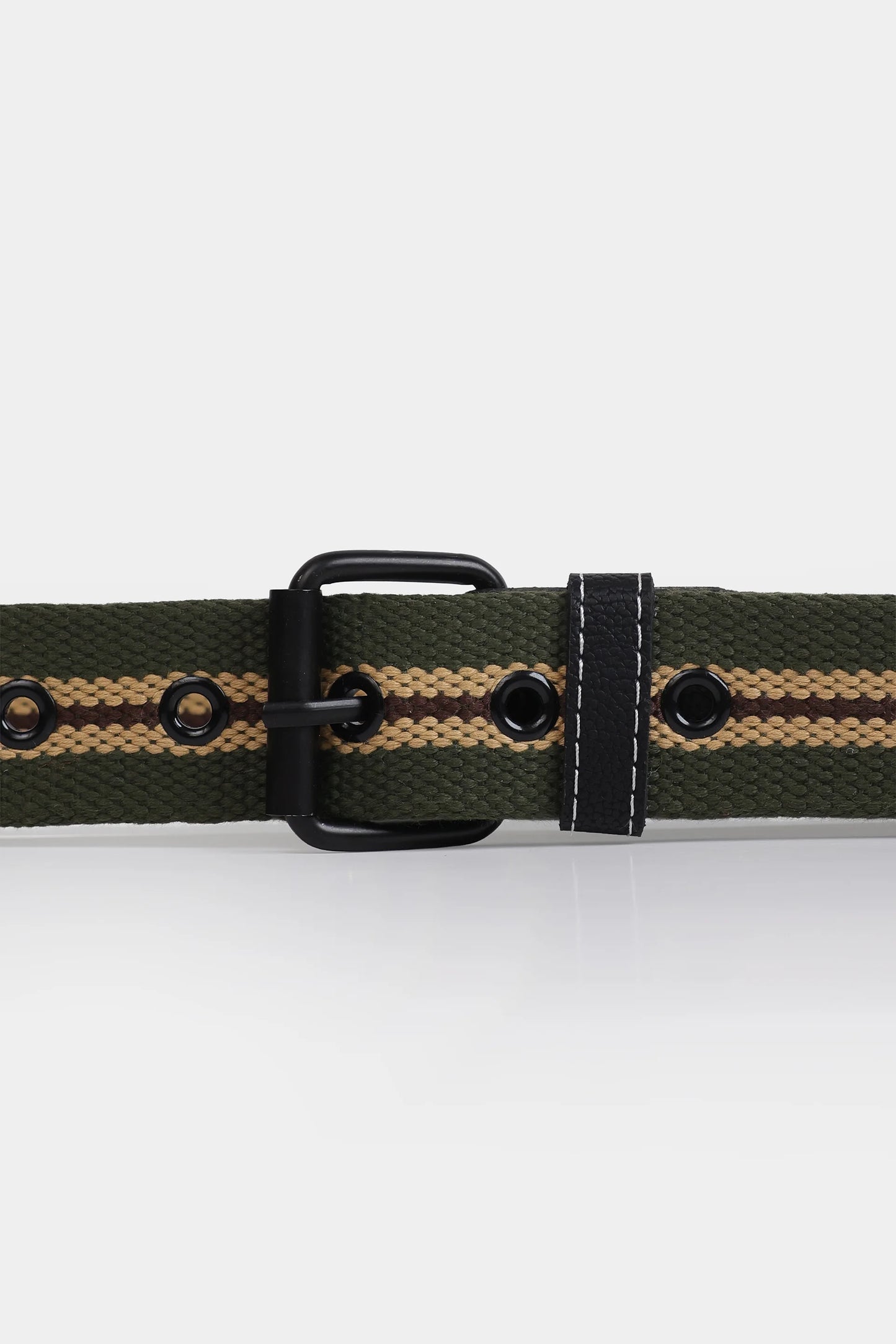 Double Striped Webbing Belt - Cougar Clothing