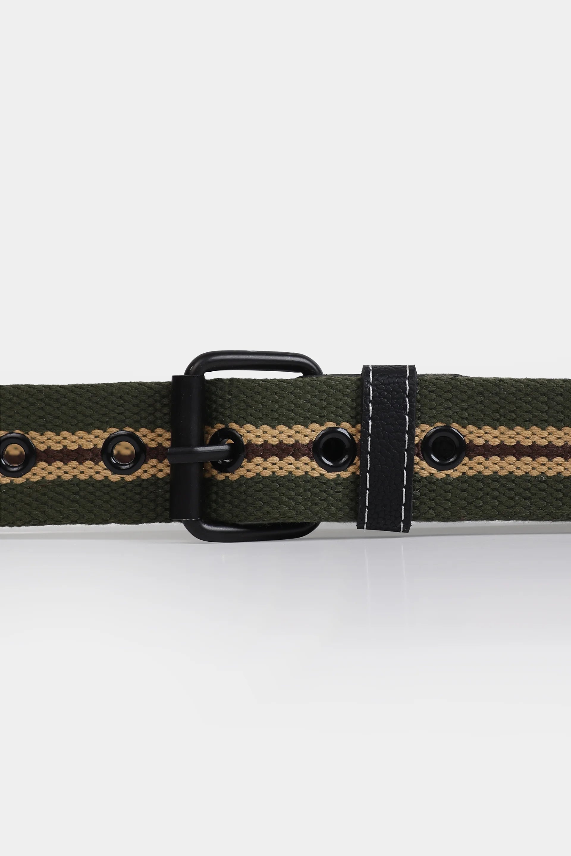 Double Striped Webbing Belt - Cougar Clothing