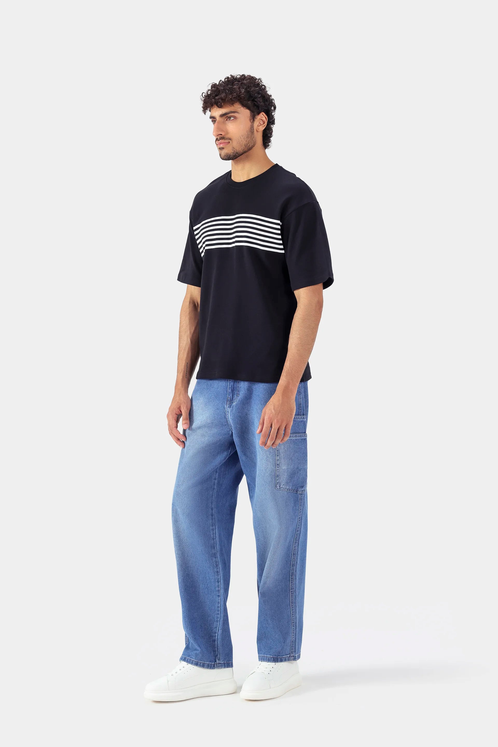 Chest Striped T-Shirt - Cougar Clothing