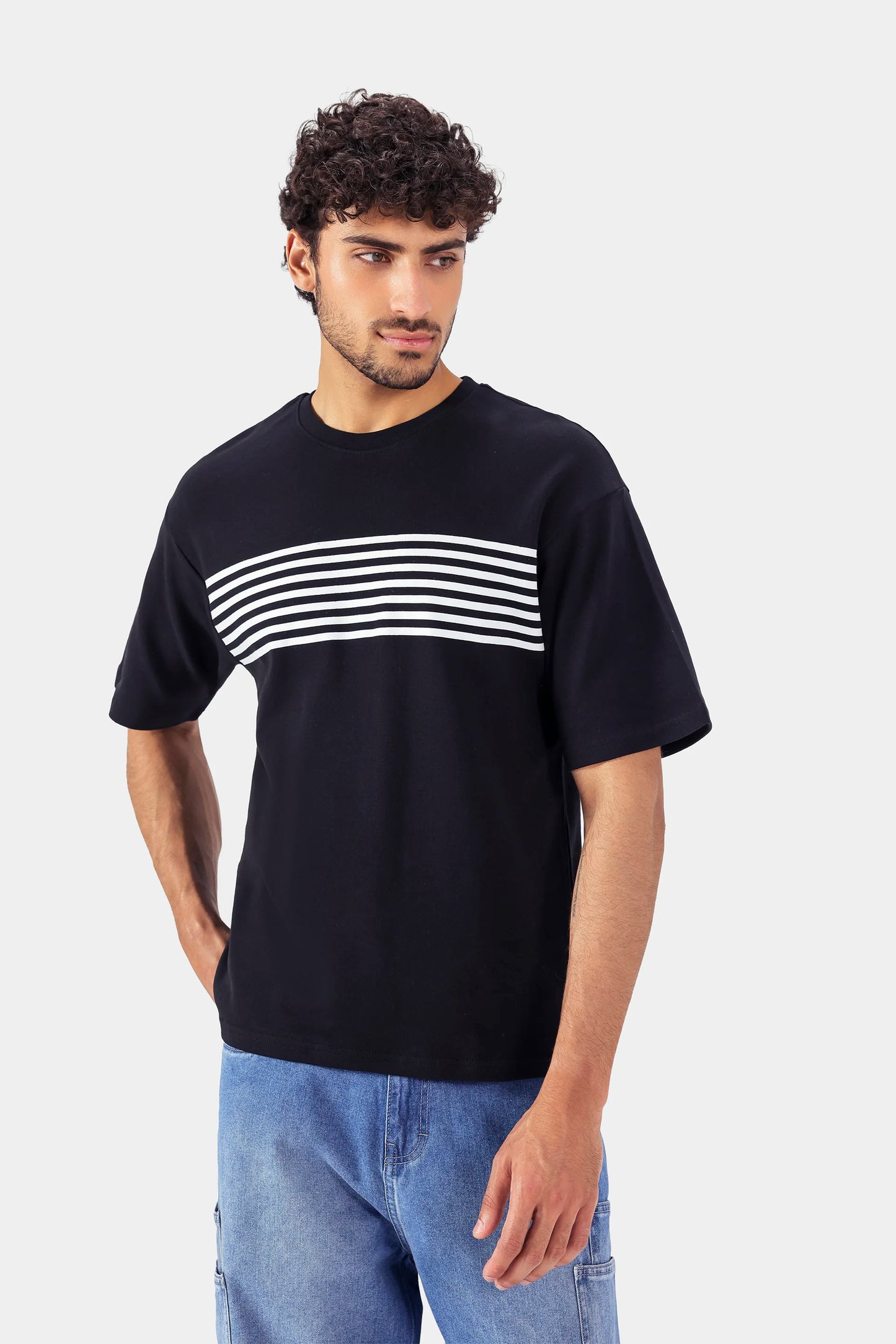 Chest Striped T-Shirt - Cougar Clothing