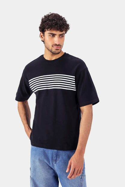 Chest Striped T-Shirt - Cougar Clothing