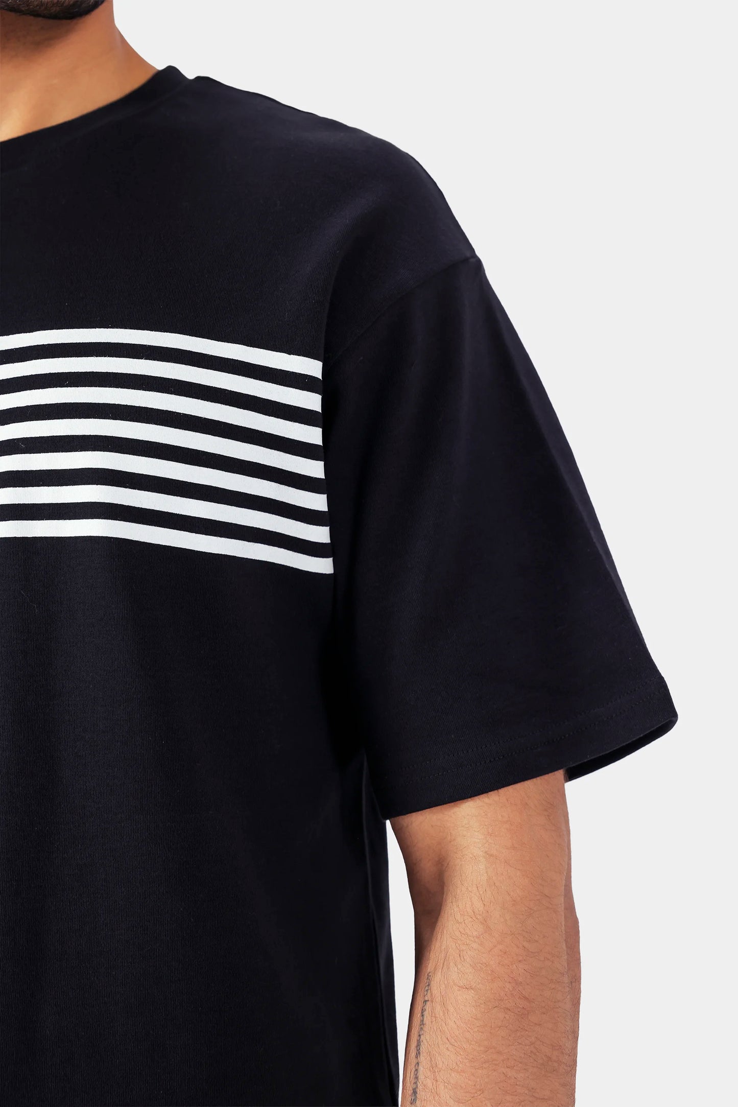 Chest Striped T-Shirt - Cougar Clothing