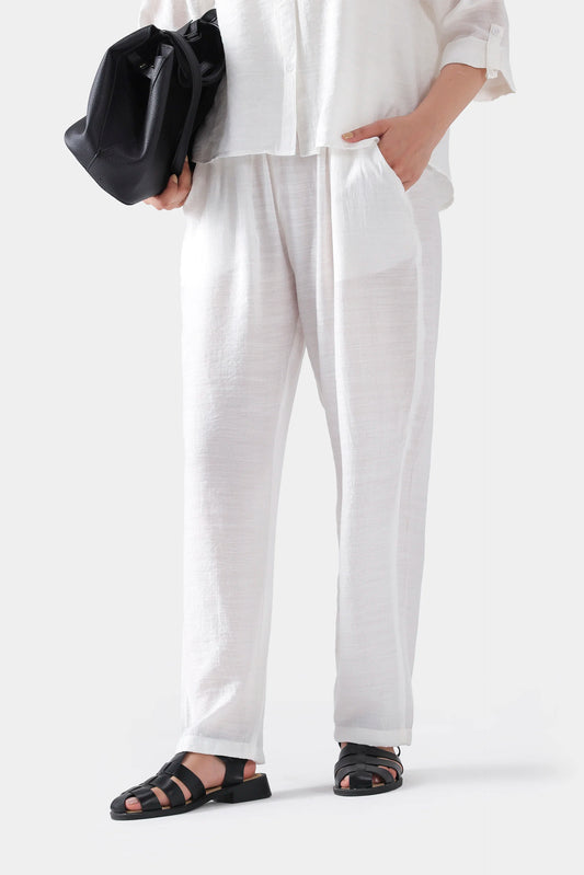 Self Textured Trousers - Cougar Clothing