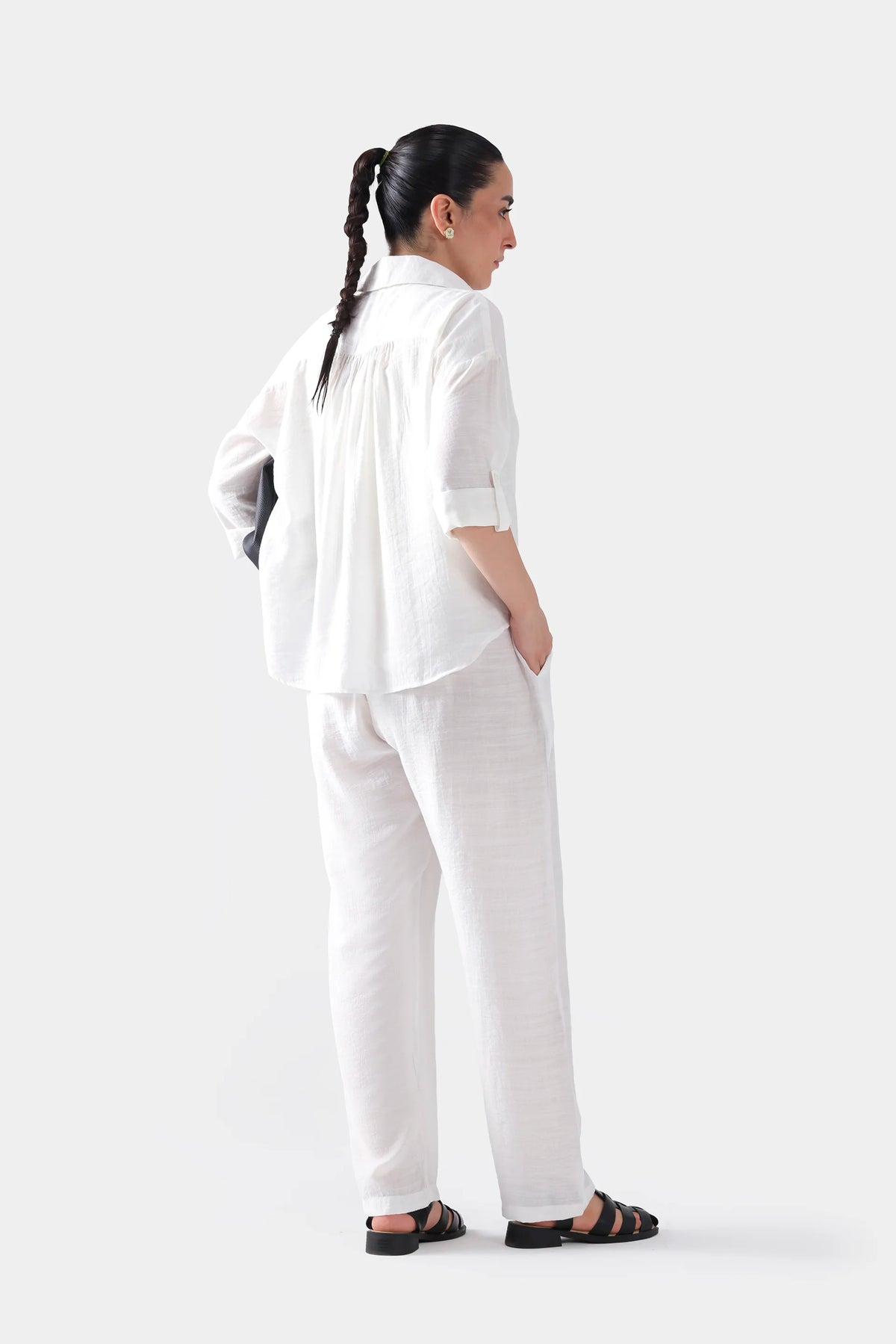 Self Textured Trousers - Cougar Clothing