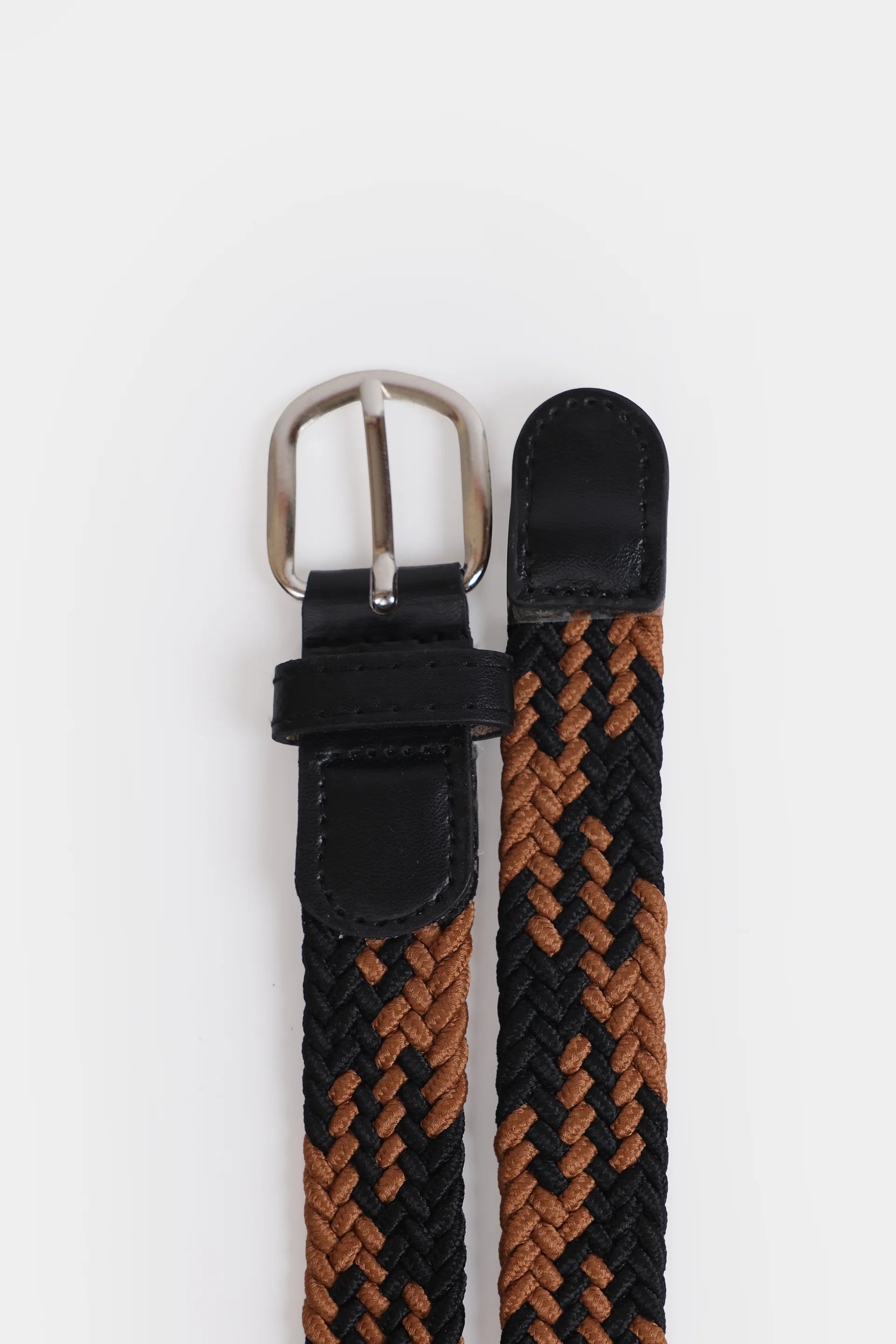 Two-Tone Braided Belt - Cougar Clothing