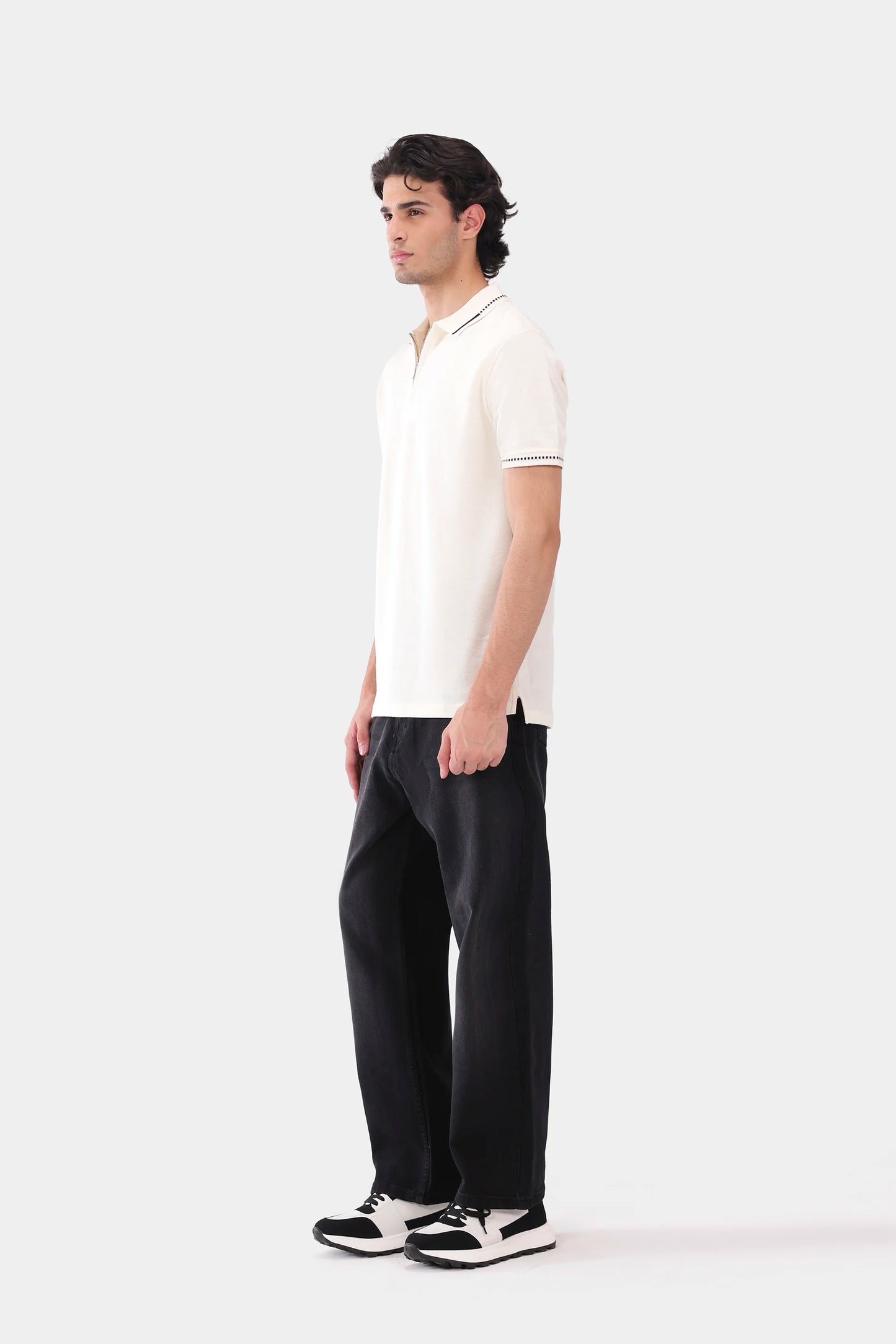 Quarter Zip Polo - Cougar Clothing