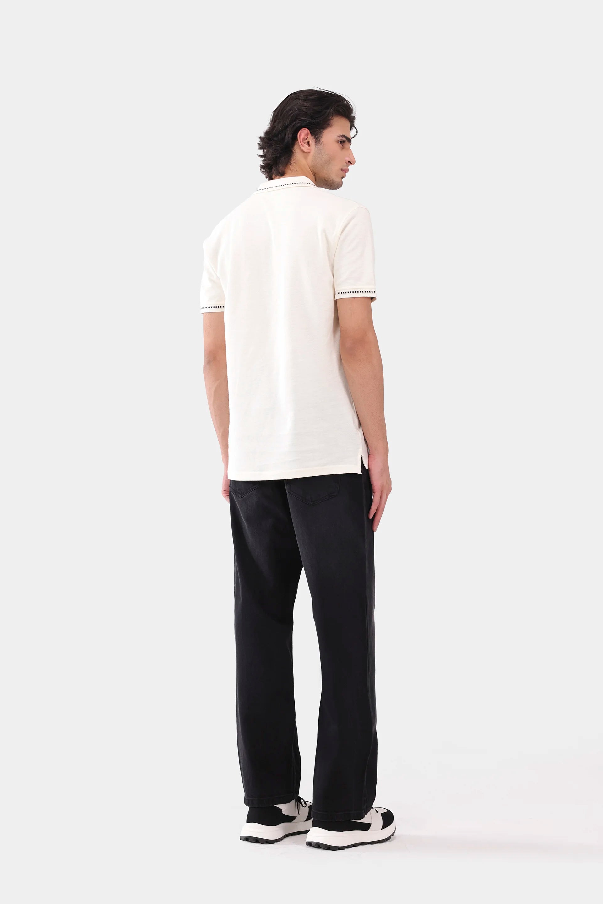 Quarter Zip Polo - Cougar Clothing