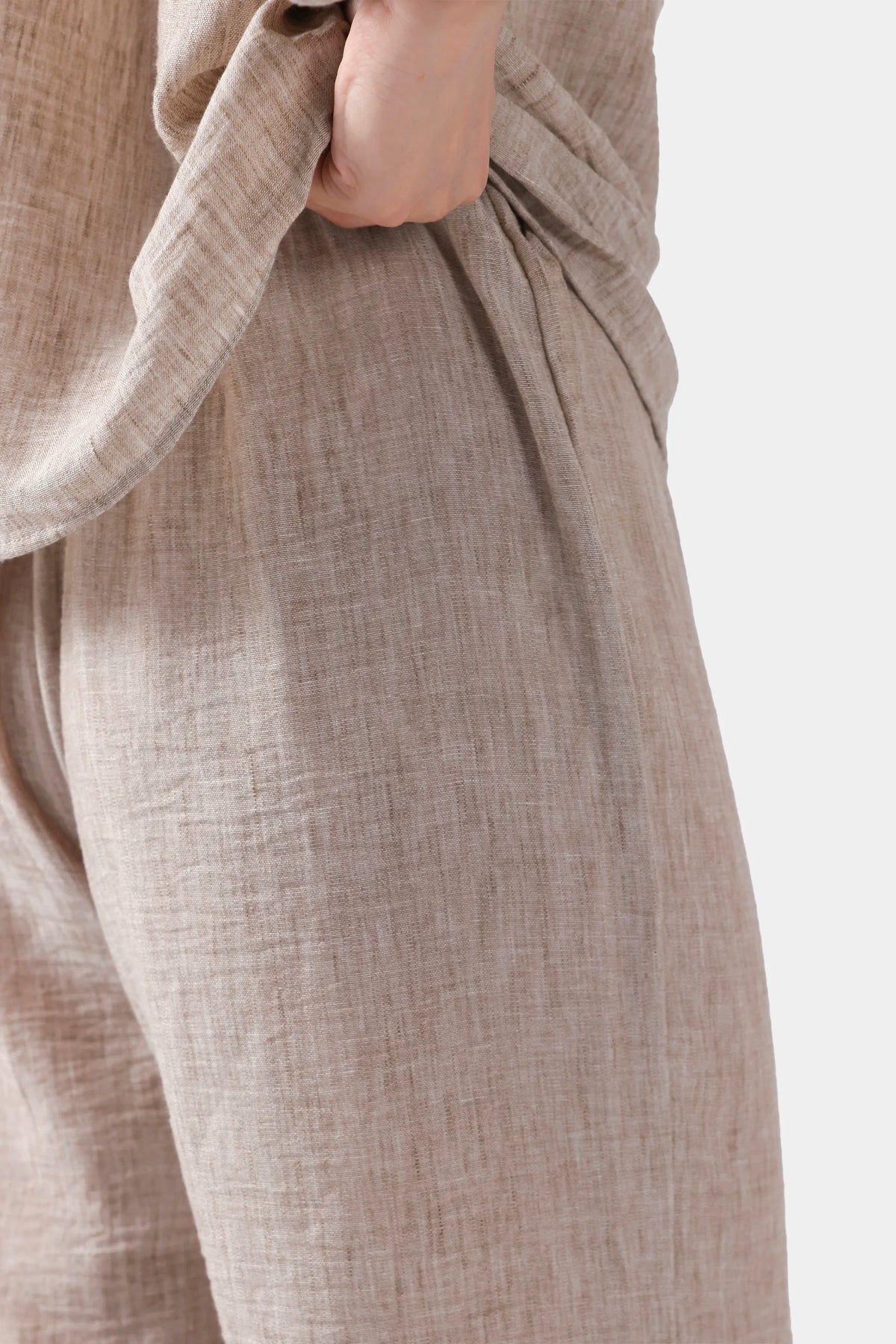 Textured Pleated Trousers - Cougar Clothing