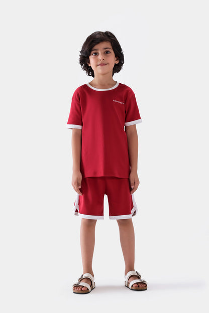 Contrast Trimmed T-Shirt - Cougar Clothing