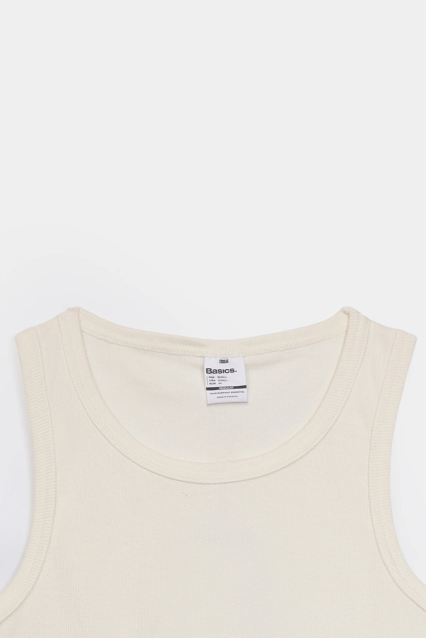 Ribbed Tank Top - Cougar Clothing