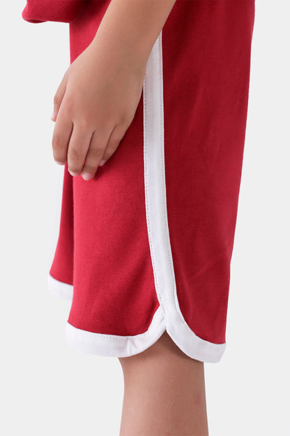 Contrast Trim Shorts - Cougar Clothing