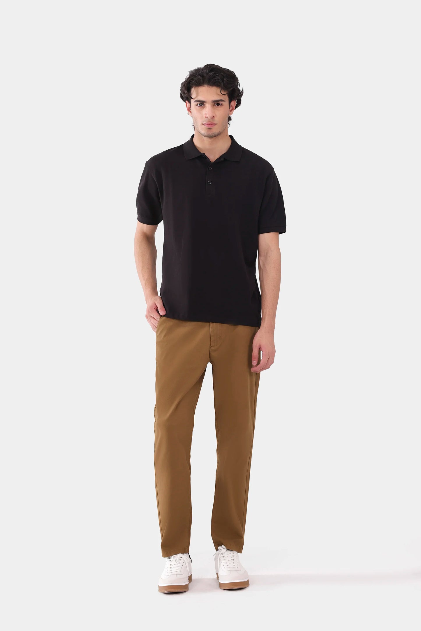 Relaxed Pique Polo - Cougar Clothing