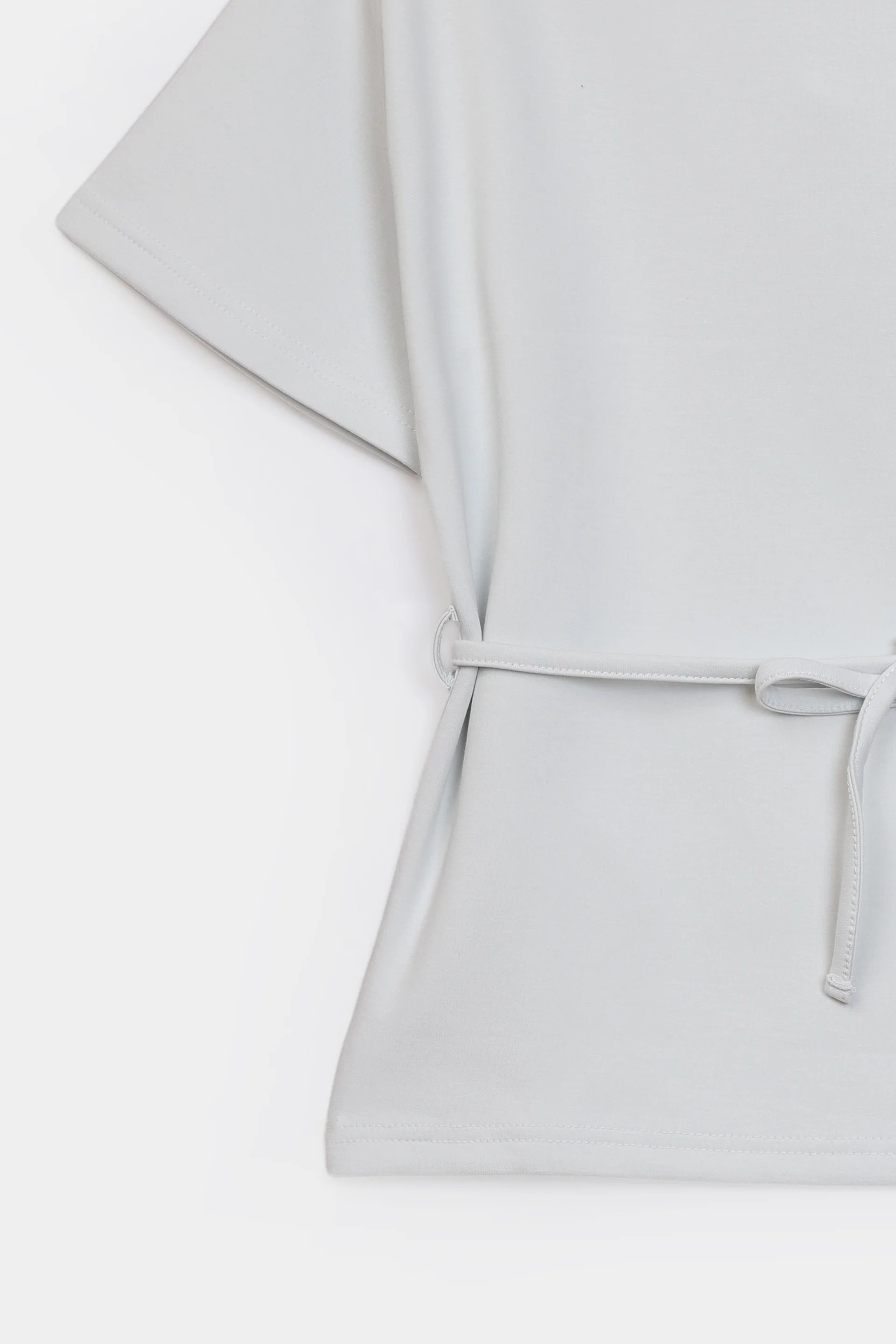 T-Shirt With Tie-Detail - Cougar Clothing
